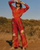 By Anthropologie Silken Printed Trousers Pants - 1