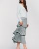 By Anthropologie Silken Tiered Midi Skirt - 3