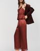 By Anthropologie Silky Lace Pull On Pants - 3