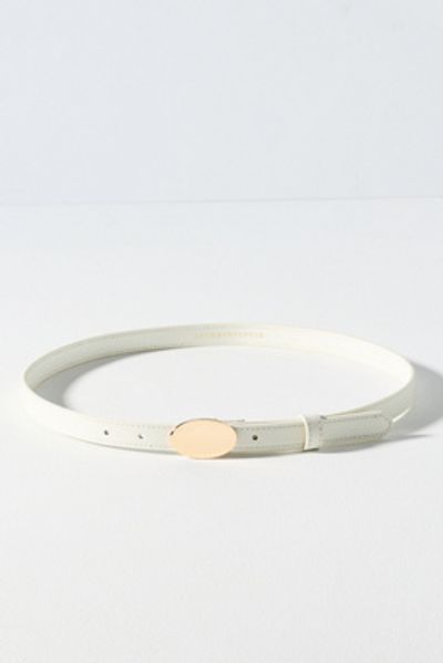 By Anthropologie Skinny Oval Hardware Belt