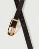 By Anthropologie Skinny Rectangle Buckle Belt - 2