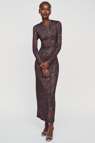 By Anthropologie Slim Knit Maxi Dress
