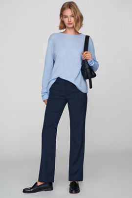 By Anthropologie Slim Low-Rise Trousers Pants