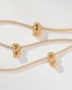 By Anthropologie Small Shimmered Monogram Tennis Necklace - 1
