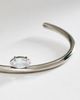 By Anthropologie Solitaire Crystal Water-Resistant Cuff Bracelet - 2