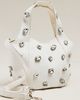 By Anthropologie Sonia Gemstone Mini Slouchy Tote Bag - 2