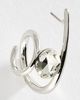 By Anthropologie Spiral Crystal Hoop Earrings - 2