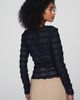 By Anthropologie Square-Neck Lace Long-Sleeve Top - 4