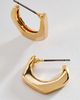 By Anthropologie Square Flat Hoop Earrings - 1