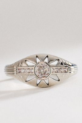By Anthropologie Starburst Ring