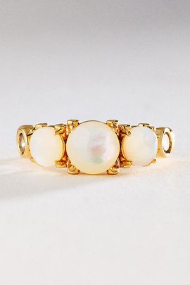 By Anthropologie Stone Bubble Ring
