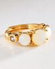 By Anthropologie Stone Bubble Ring - 2
