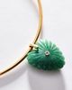 By Anthropologie Stone Heart Pendant Collar Necklace - 2