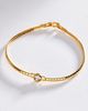 By Anthropologie Structured Bezel Bracelet - 1