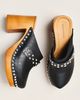 By Anthropologie Studded Block-Heel Clogs - 1