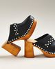 By Anthropologie Studded Block-Heel Clogs - 3