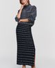 By Anthropologie Studded Midi Skirt - 1