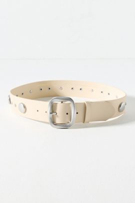 By Anthropologie Studded Wrapped Buckle Belt