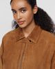 By Anthropologie Suede Cape Jacket - 2