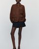 By Anthropologie Suede Cutwork Barn Jacket - 5