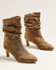 By Anthropologie Suede Scrunch Boots - 1