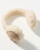 By Anthropologie Suede Sherpa Fleece Earmuffs - 1