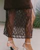 By Anthropologie Sweater Lace Midi Dress - 4