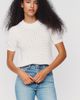 By Anthropologie Textured Puff-Sleeve Sweater - 1