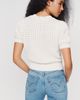 By Anthropologie Textured Puff-Sleeve Sweater - 4