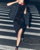 By Anthropologie The Maya Ruched Cowl-Neck Sequin Mesh Dress - 1