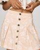 By Anthropologie The Washed Embroidered Mini Skirt - 2