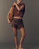 By Anthropologie Tilda Lace-Trim Shorts - 1