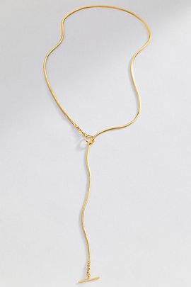 By Anthropologie Toggle Lariat Necklace