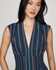 By Anthropologie Tommie Front-Zip Mini Shirt Dress - 2