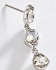 By Anthropologie Trifecta Crystal Earrings - 2