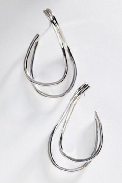 By Anthropologie Twisted Orbit Earrings