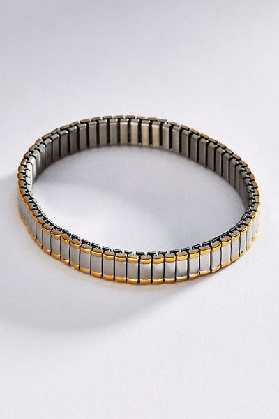 By Anthropologie Two-Toned Skinny Bracelet