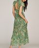 By Anthropologie V-Neck Tie Midi Dress - 2