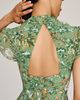 By Anthropologie V-Neck Tie Midi Dress - 4