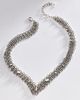 By Anthropologie V-Shaped Chainmail Necklace - 1