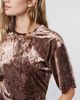 By Anthropologie Velvet Cinched Crewneck Tee - 3