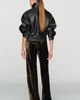 By Anthropologie Velvet High-Rise Wide-Leg Pants - 3