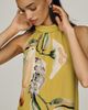 By Anthropologie Victoria Poveda Silk Halter Midi Dress - 2