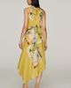 By Anthropologie Victoria Poveda Silk Halter Midi Dress - 4