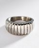 By Anthropologie Water-Resistant Chunky Ribbed Ring - 1