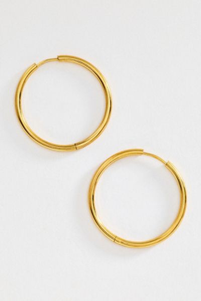 By Anthropologie Water-Resistant Hoop Earrings