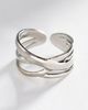 By Anthropologie Water-Resistant Open Stacked Band Ring - 1