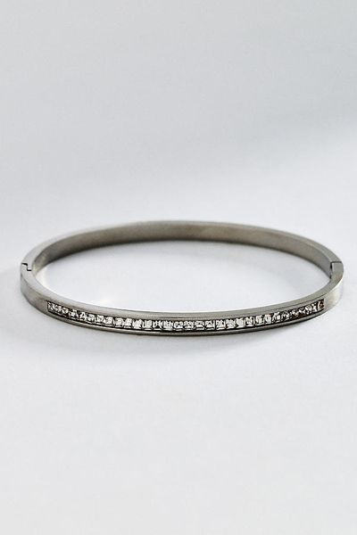 By Anthropologie Water Resistant Baguette Bangle Bracelet