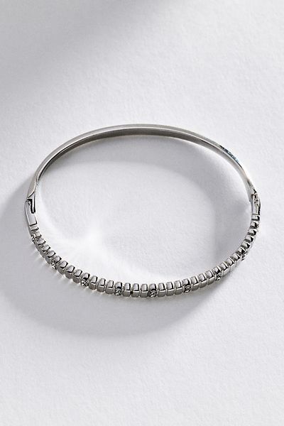 By Anthropologie Water Resistant Encrusted Bangle Bracelet