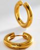 By Anthropologie Water Resistant Medium Tube Earrings - 1